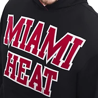 Men's Tommy Jeans Black Miami Heat Greyson Pullover Hoodie
