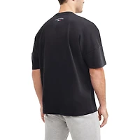Tommy Jeans - T-shirt Miami Heat Tim Backboard noir pour homme
