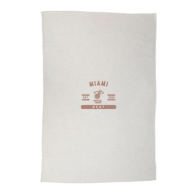 Couverture molletonnée Miami Heat 54'' x 84''