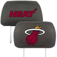 Miami Heat Car Head Rest Cover
