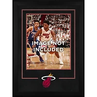 Miami Heat Deluxe 16'' x 20'' Vertical Frame with Team Logo
