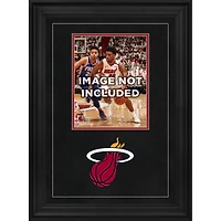 Cadre photo vertical de luxe Miami Heat 8" x 10" avec logo de l'équipe