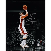 Mike Miller Miami Heat Autographed 11" x 14" 2012 NBA Finals Game 5 Shot Vs. Oklahoma City Thunder Spotlight Photograph