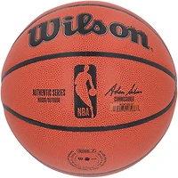 Ballon de basket-ball d'intérieur/extérieur Wilson Authentic Series autographié par Mike Miller Miami Heat avec inscription « 2x Champ »
