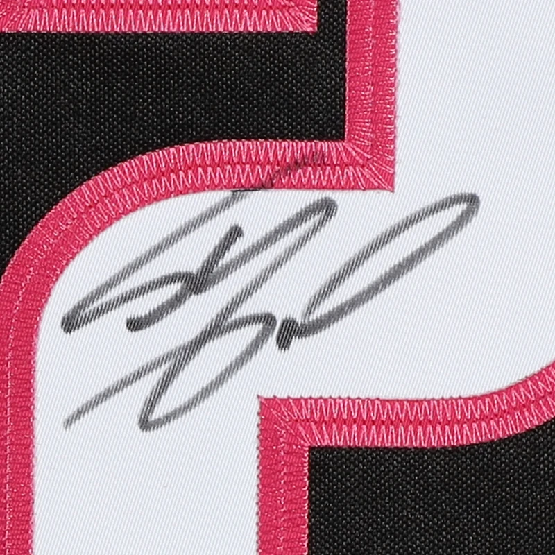Shaquille O'Neal Miami Heat Autographed Black Alternate 2005-06 Mitchell & Ness Authentic Jersey
