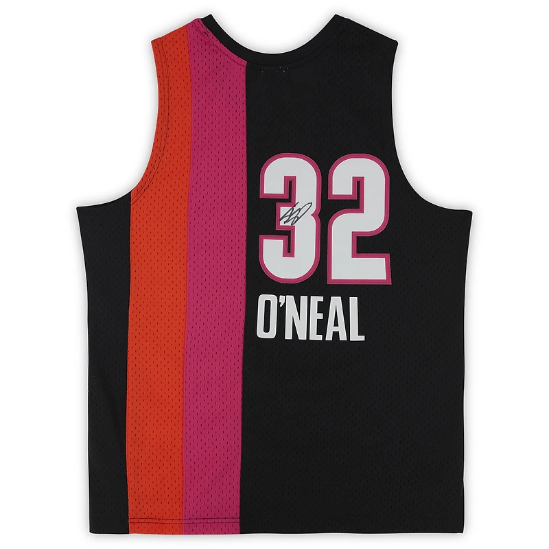 Shaquille O'Neal Miami Heat Autographed Mitchell & Ness Alternate 2005-06 Swingman Jersey