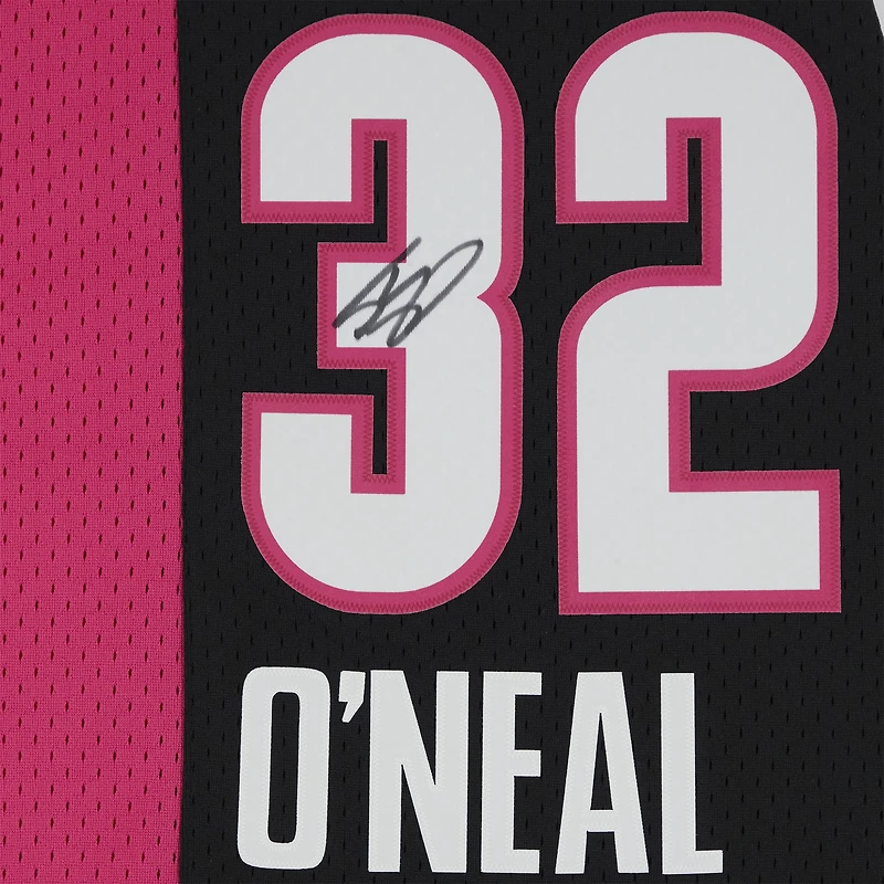 Shaquille O'Neal Miami Heat Autographed Mitchell & Ness Alternate 2005-06 Swingman Jersey