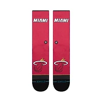 Stance Miami Heat 2025/26 Statement Edition Crew Socks