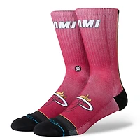 Stance Miami Heat 2025/26 Statement Edition Crew Socks