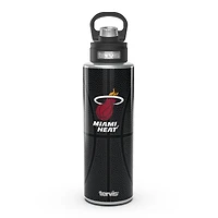 Tervis Miami Heat 40oz. Bouteille d'eau en cuir à large goulot