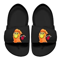 Toddler ISlide Black Miami Heat Mascot Slide Sandals
