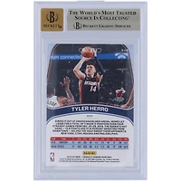 Tyler Herro Miami Heat Autographed 2019-20 Panini Chronicles Marquee #252 Beckett Fanatics Witnessed Authenticated 9.5/10 Rookie Card