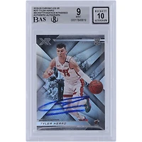 Tyler Herro Miami Heat Autographed 2019-20 Panini Chronicles XR #277 Beckett Fanatics Witnessed Authenticated 9/10 Rookie Card