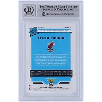 Tyler Herro Miami Heat Autographed 2019-20 Panini Donruss Optic Fanatics Box Set #172 Beckett Fanatics Witnessed Authenticated /10 Rookie Card