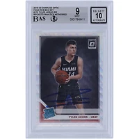 Tyler Herro Miami Heat Autographié 2019-20 Panini Donruss Optic Fanatics Box Set #172 Beckett Fanatics Witnessed Authenticated /10 Rookie Card