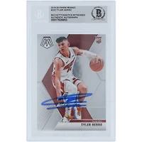 Tyler Herro Miami Heat Autographed 2019-20 Panini Mosaic #223 Beckett Fanatics Witnessed Authenticated Rookie Card