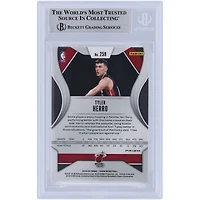 Tyler Herro Miami Heat Autographed 2019-20 Panini Prizm Green Prizm Green Ink #259 Beckett Fanatics Witnessed Authenticated Rookie Card 