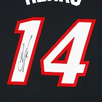 Tyler Herro Miami Heat Autographed Black Nike Icon Edition Authentic Jersey  