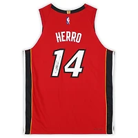 Tyler Herro Miami Heat Autographed Red Jordan Brand Statement Edition Authentic Jersey  