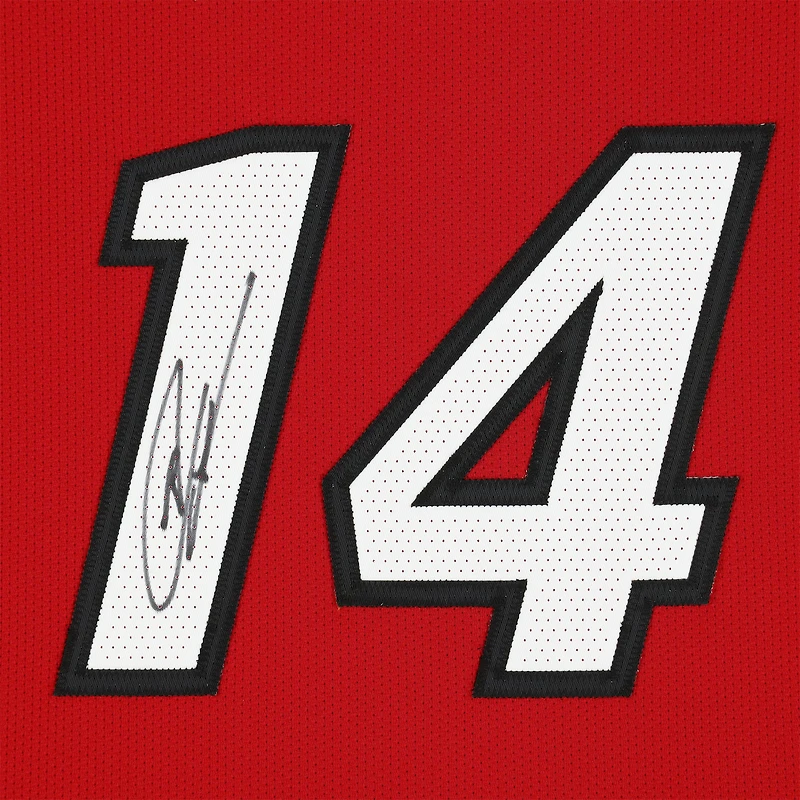 Tyler Herro Miami Heat Autographed Red Jordan Brand Statement Edition Authentic Jersey  
