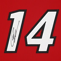 Tyler Herro Miami Heat Autographed Red Jordan Brand Statement Edition Authentic Jersey