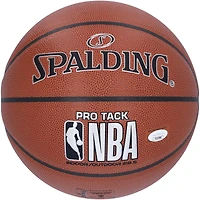 Tyler Herro Miami Heat Autographed Spalding Pro Track Indoor/Outdoor Basketball 
