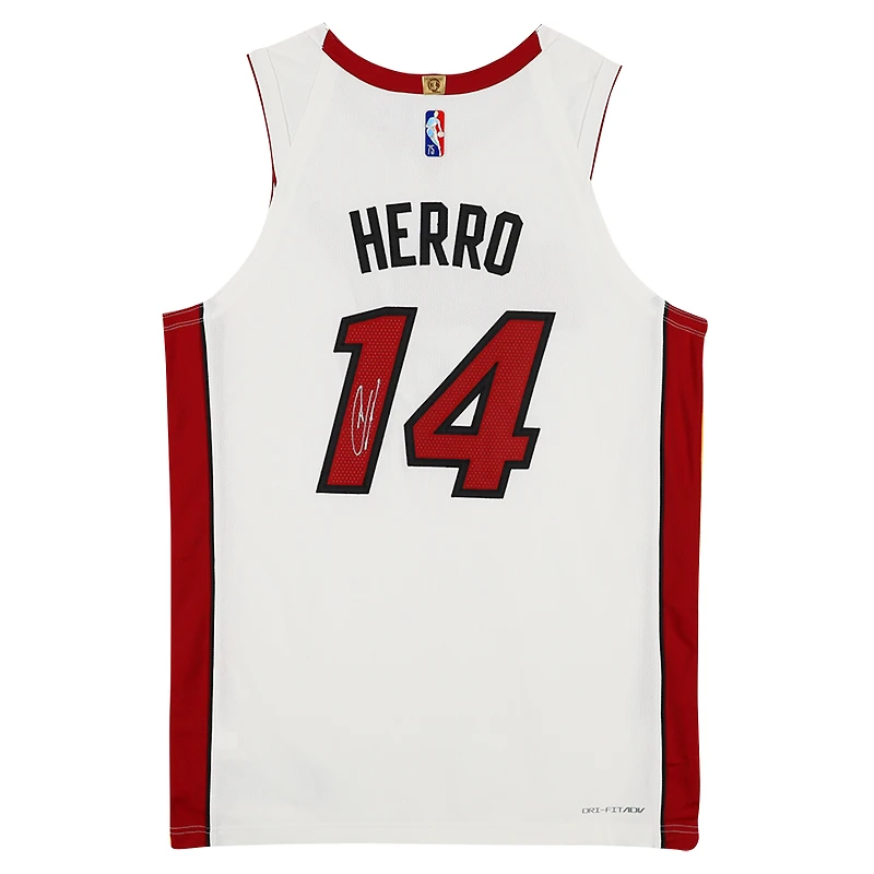 Tyler Herro Miami Heat Autographed White Nike Association Edition Authentic Jersey  