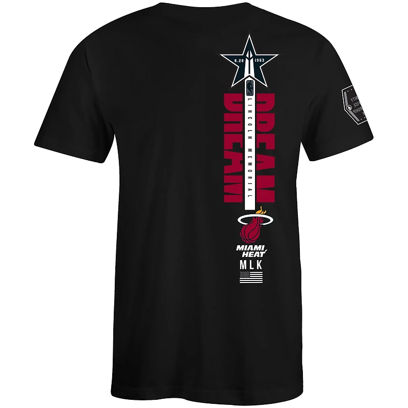 Unisex FISLL x Black History Collection Miami Heat T-Shirt