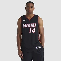 Unisex Nike Tyler Herro Black Miami Heat Swingman Jersey - Icon Edition