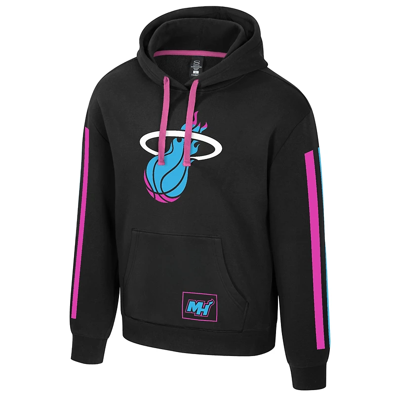 Unisex Stadium Essentials  Black Miami Heat 2025/26 City Edition Star Hoodie
