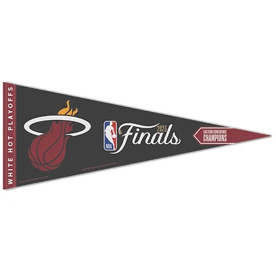 WinCraft  Miami Heat 2023 Eastern Conference Champions 12'' x 30'' Premium Pennant