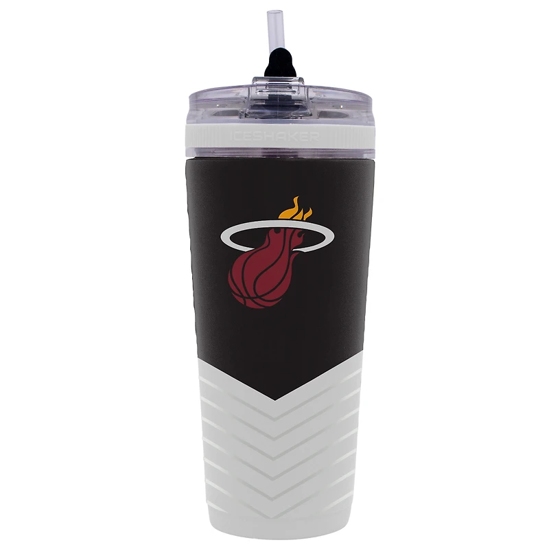 WinCraft Miami Heat 26oz 4D Flex Ice Shaker Bottle