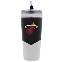 WinCraft Miami Heat 26oz 4D Flex Ice Shaker Bottle