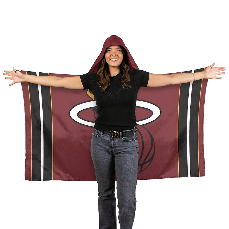 WinCraft Miami Heat 3' x 5' Hoodie Flag