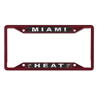 Cadre de plaque d'immatriculation couleur chrome WinCraft Miami Heat