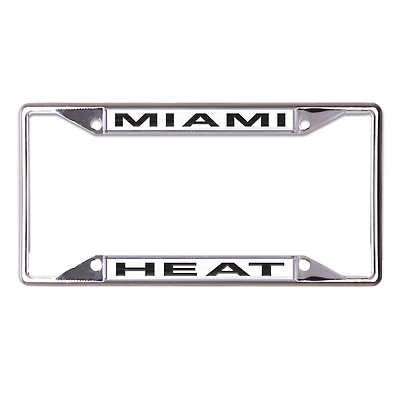 WinCraft Miami Heat Laser-Cut License Plate Frame