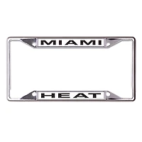 WinCraft Miami Heat Laser-Cut License Plate Frame