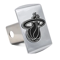 Cache-attelage en métal chromé haut de gamme WinCraft Miami Heat