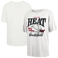 T-shirt blanc pour femme « 47 Miami Heat City Edition Down Court Sadie