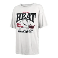 T-shirt blanc pour femme « 47 Miami Heat City Edition Down Court Sadie