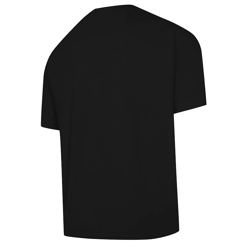 Women's Concepts Sport  Black/White Miami Heat Copeland T-Shirt & Shorts Sleep Set