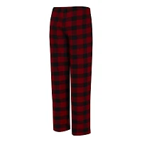 Ensemble pyjama en flanelle rouge/noir Miami Heat Avondale pour femme Concepts Sport