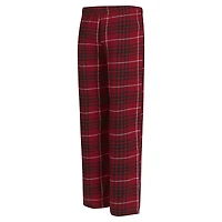 Women's Concepts Sport  Red/Black Miami Heat Vector Top & Flannel Pants Sleep Set