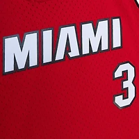 Maillot Swingman Hardwood Classics rouge Dwyane Wade Miami Heat 2005/06 pour femmes
