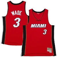 Maillot Swingman Hardwood Classics rouge Dwyane Wade Miami Heat 2005/06 pour femmes