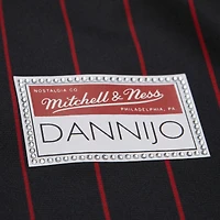 Maillot de football court noir pour femme Mitchell & Ness x DANNIJO Miami Heat