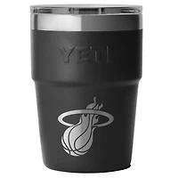 Gobelet empilable Rambler YETI Black Miami Heat 473 ml avec couvercle Magslider
