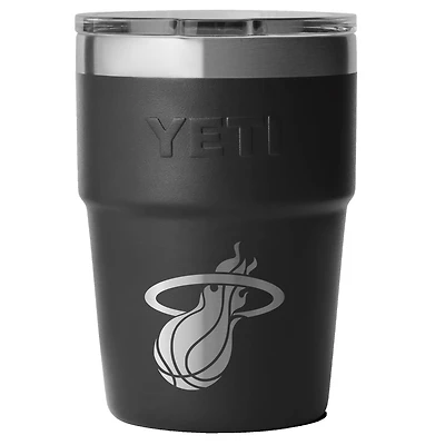 YETI Miami Heat 16oz. Rambler Stackable Cup with MagSlider Lid