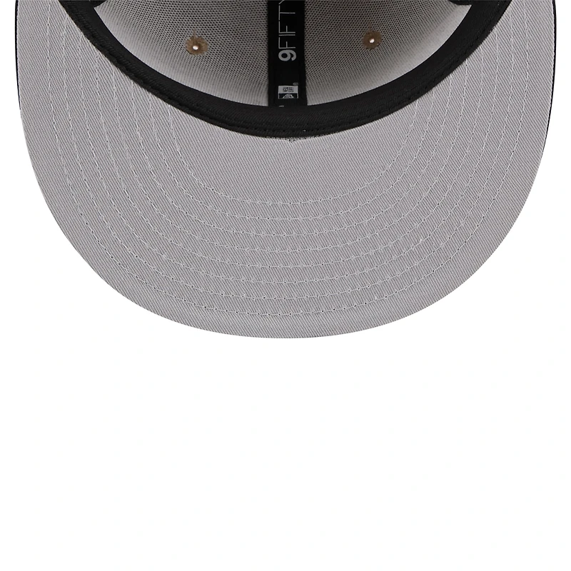 Youth New Era Tan/Black Miami Heat 2024 NBA Draft 9FIFTY Snapback Hat