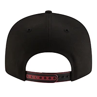 Casquette snapback 9FIFTY blanche/noire pour jeunes New Era Miami Heat 2025 NBA Tip Off Split Panel